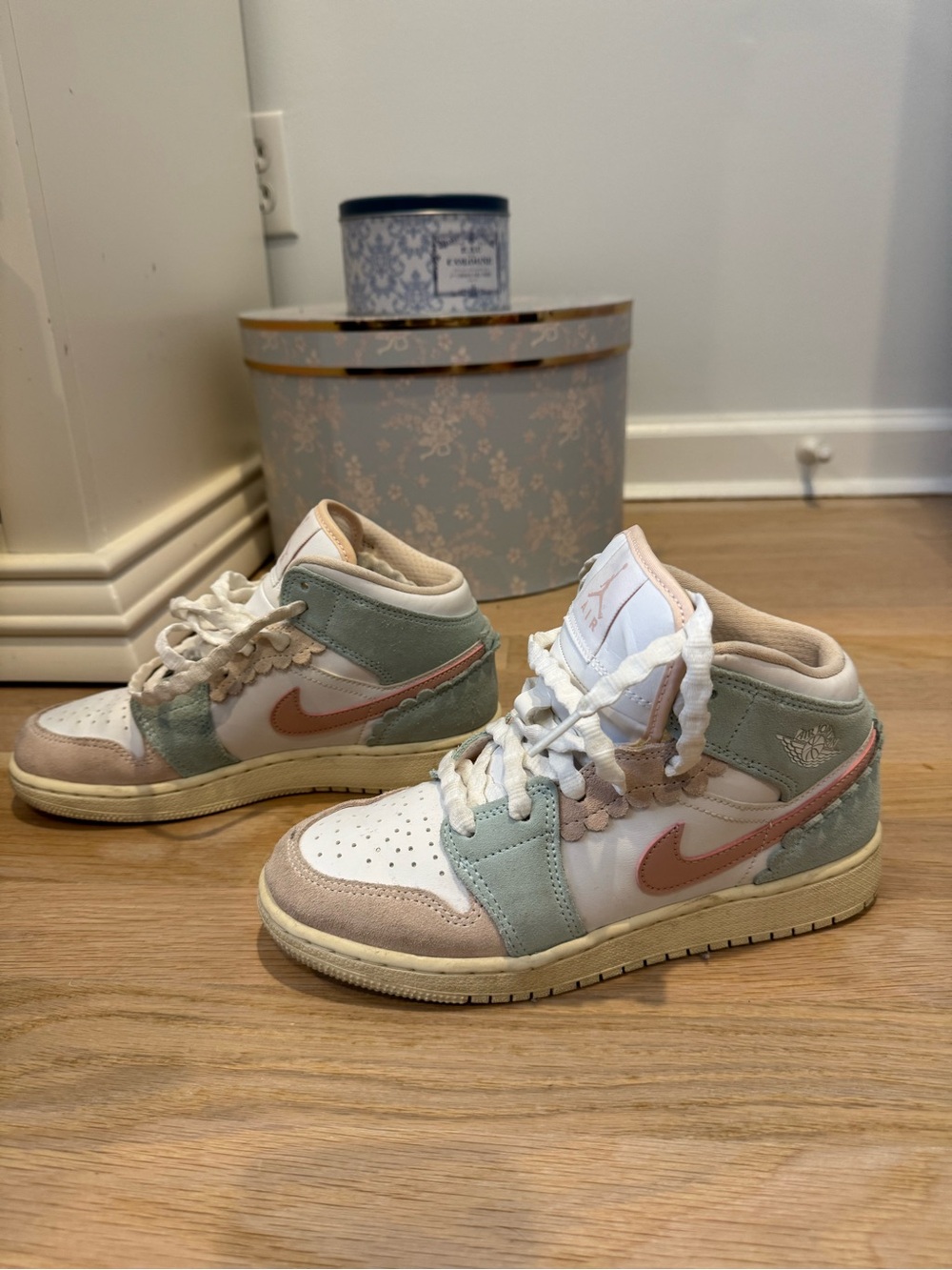 Nike Air Jordans Girls size 4